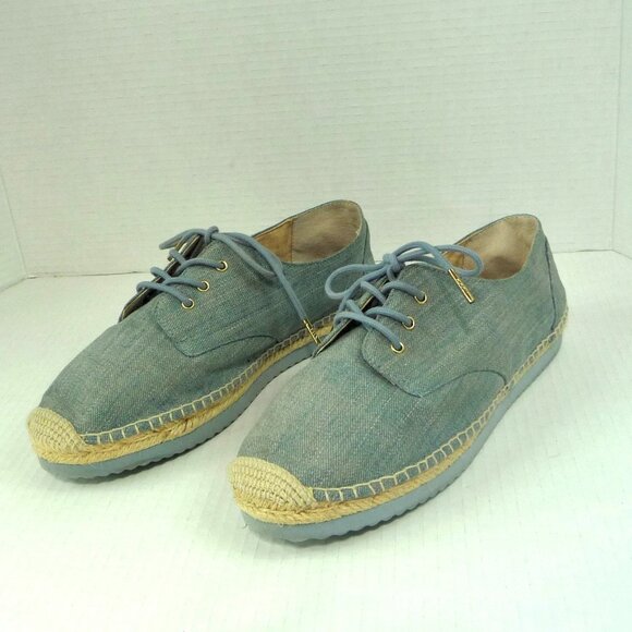 Michael Kors Espadrille Flats Size 10 - Picture 2 of 9